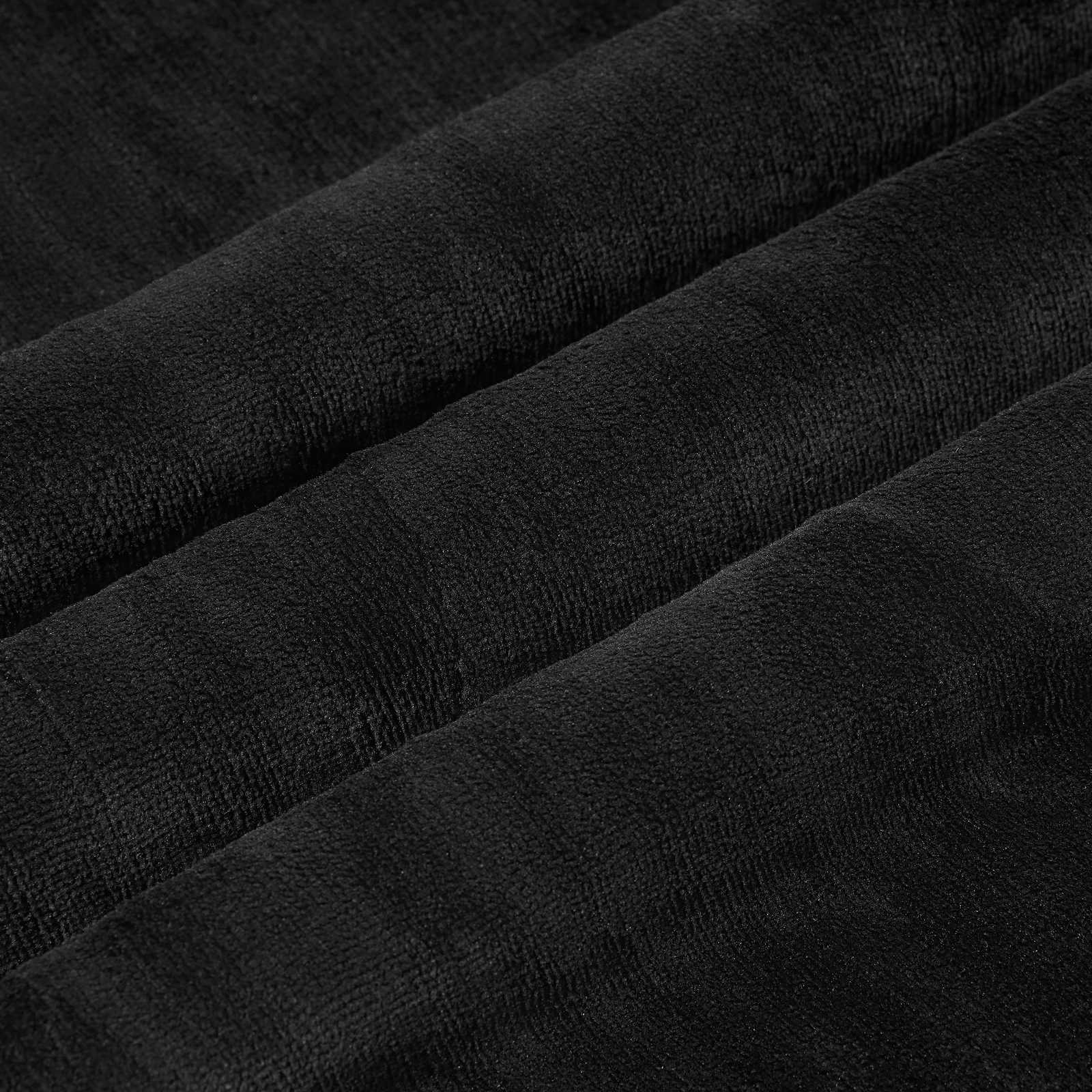 Pokrivač Crna 150 x 200 cm Runo