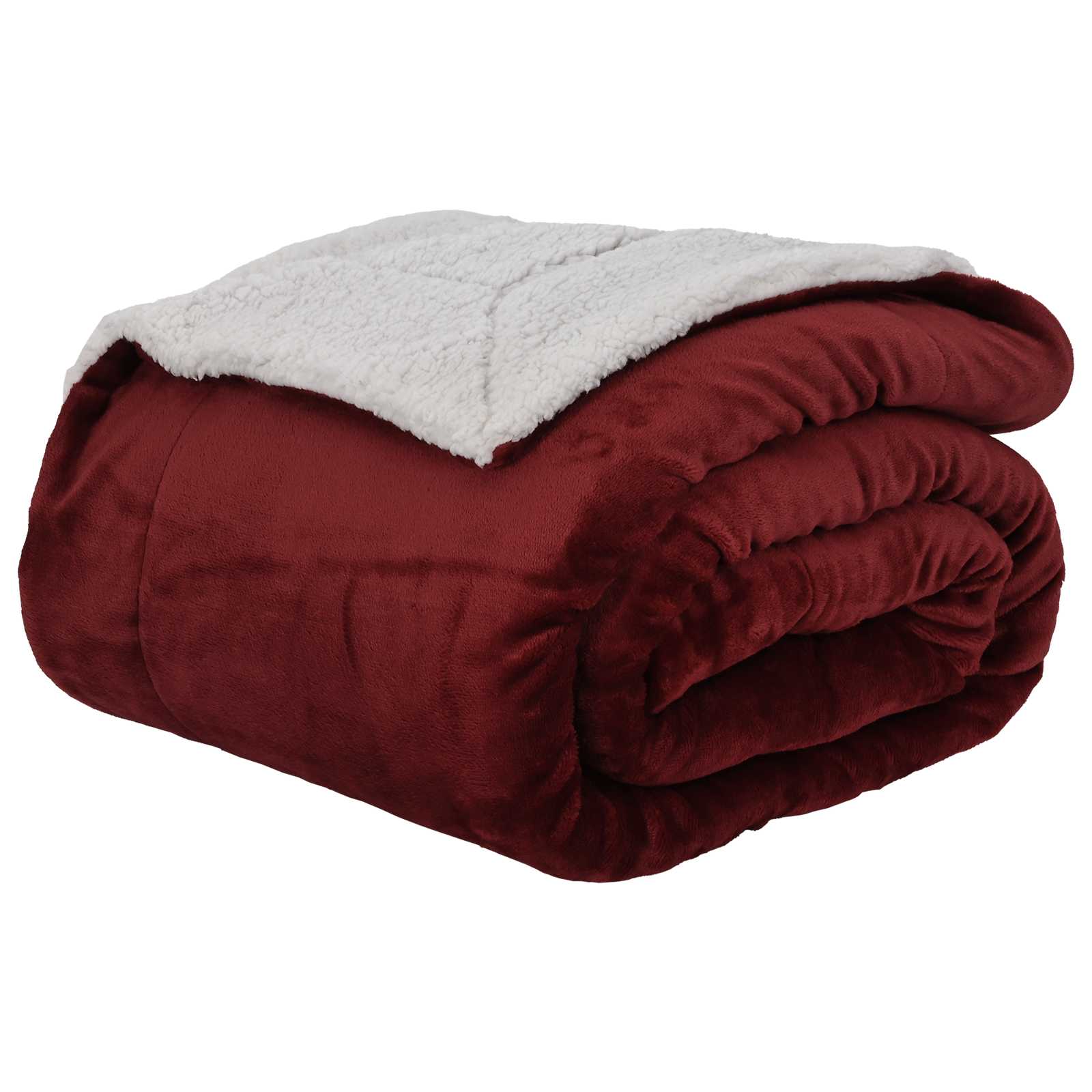 Pokrivač Bordeaux Crvena 130 x 150 cm Runo