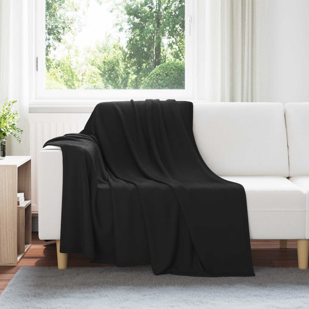 Dekica Crna 200 x 150 cm 0.42 kg Runo