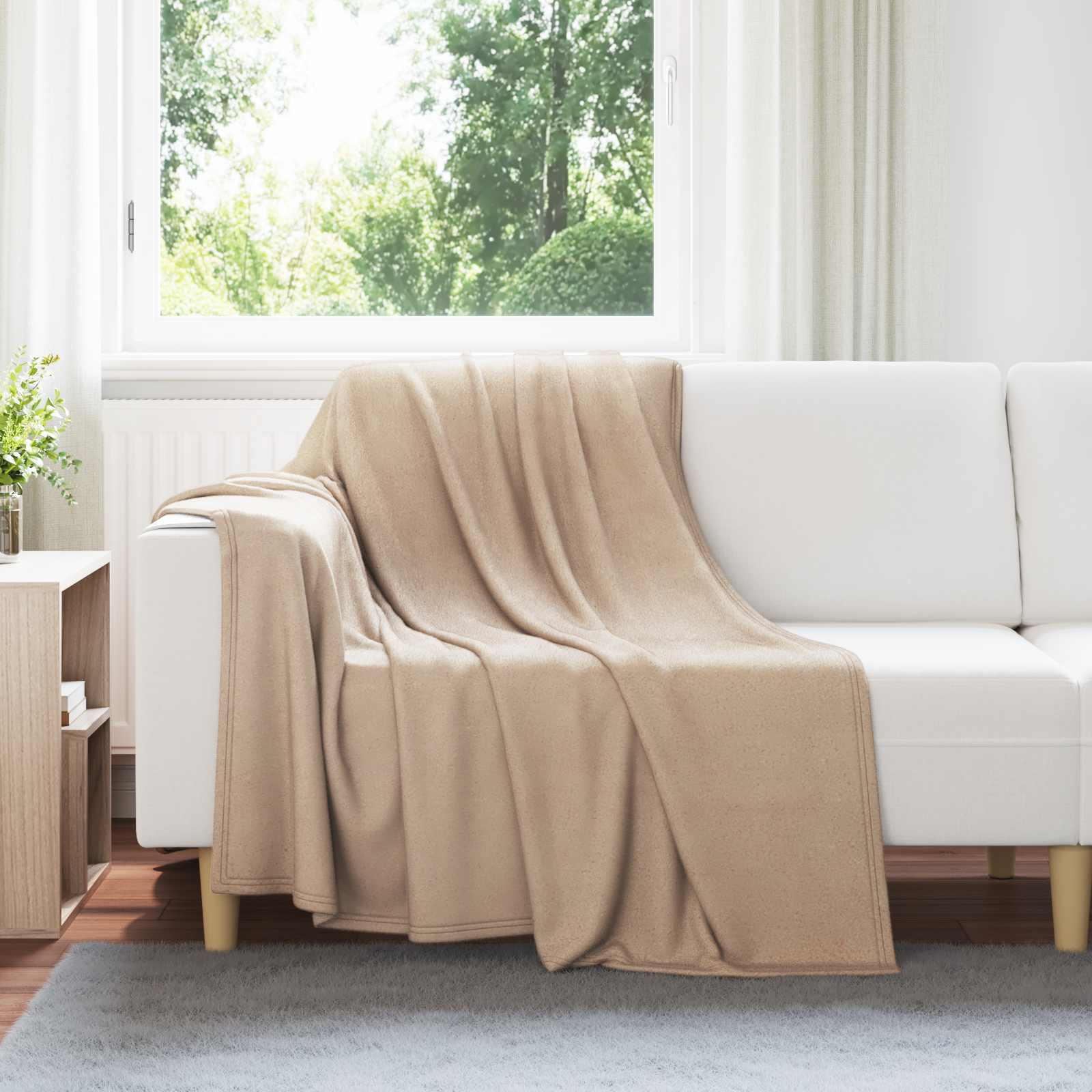 Pokrivači za bacanje 24 pcs Kamel 200 x 150 cm Runo