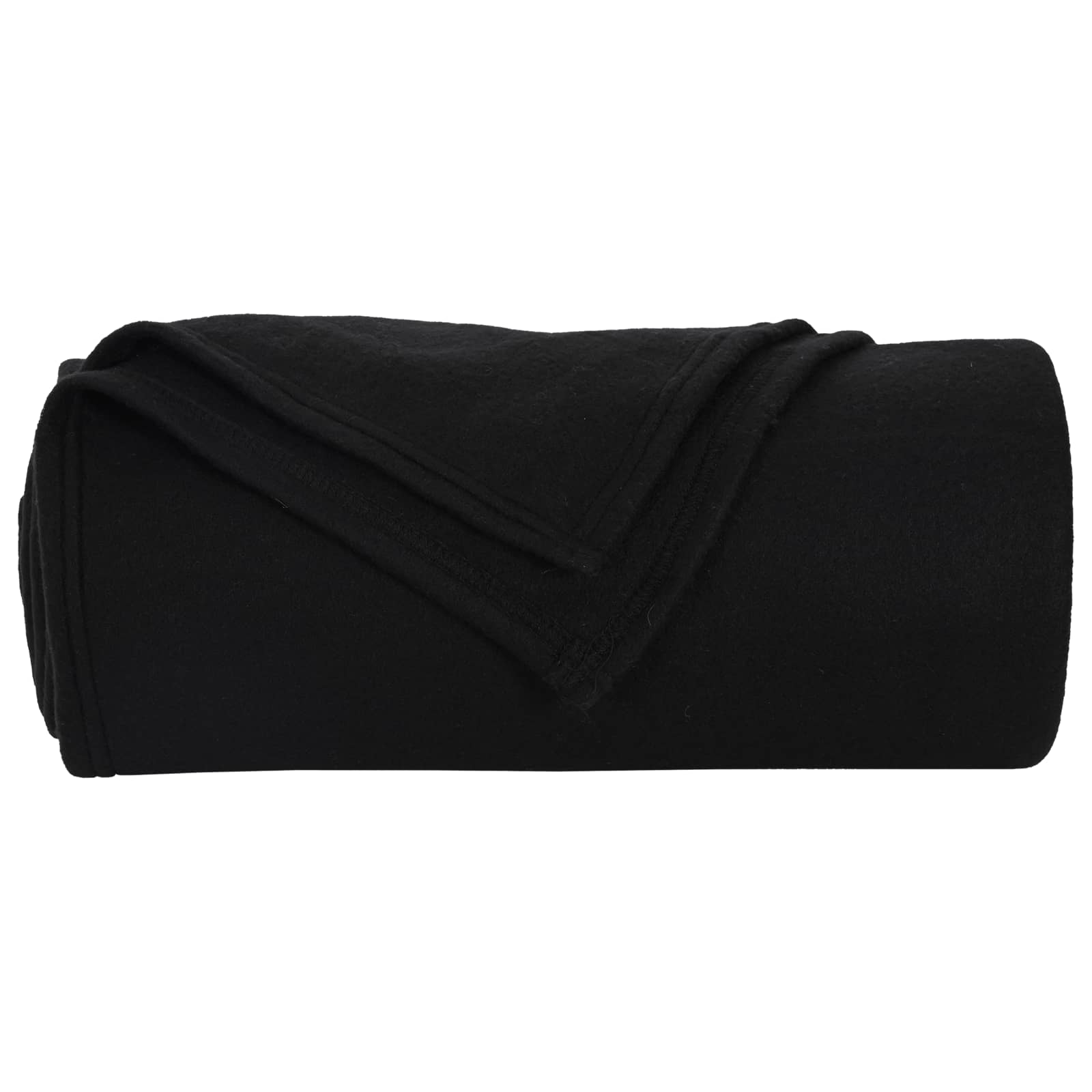 Pokrivači za bacanje 24 pcs Crna 200 x 150 cm Runo