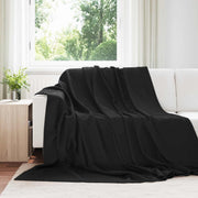 Pokrivači za bacanje 24 pcs Crna 270 x 240 cm Runo