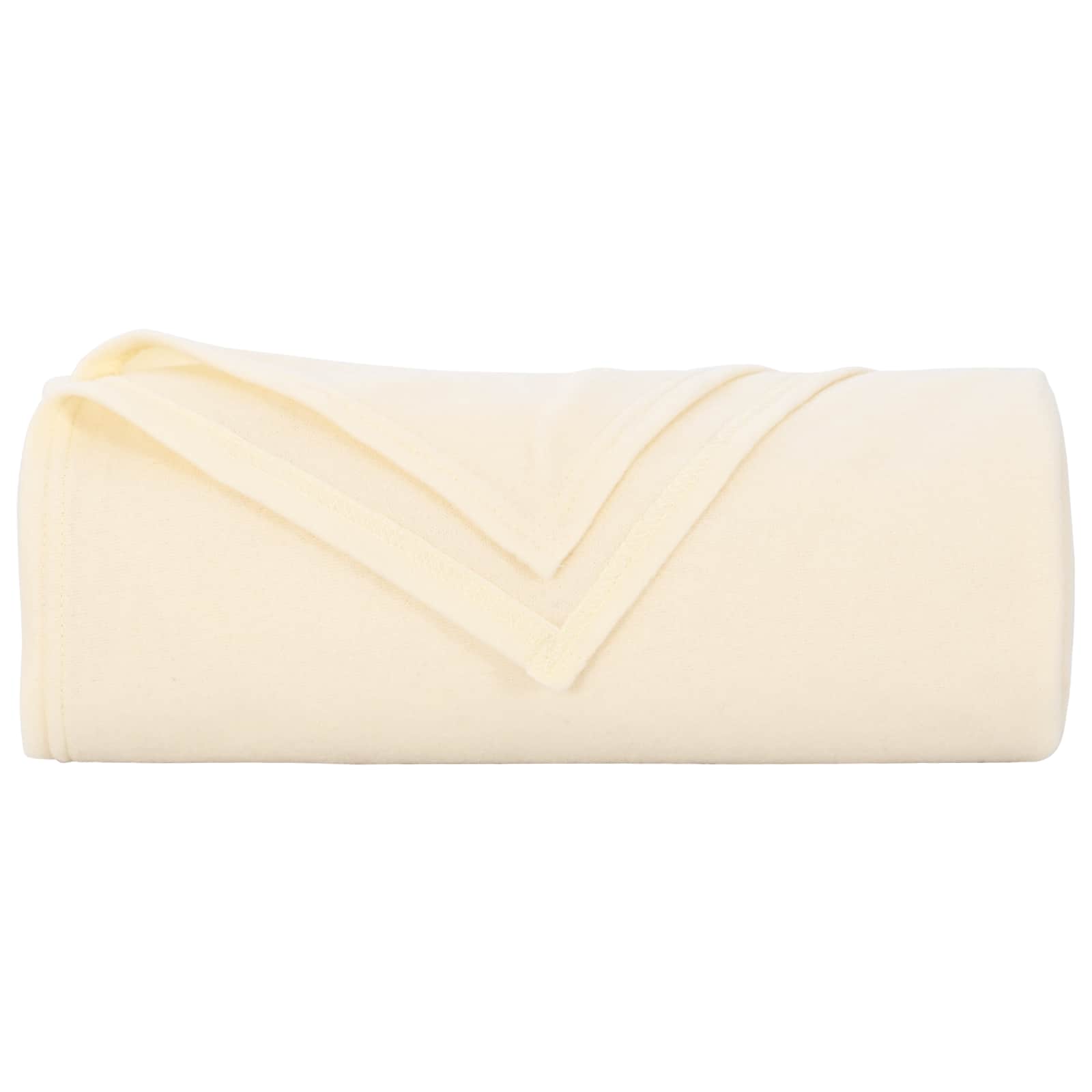 Pokrivači za bacanje 6 pcs Krema 350 x 270 cm Runo