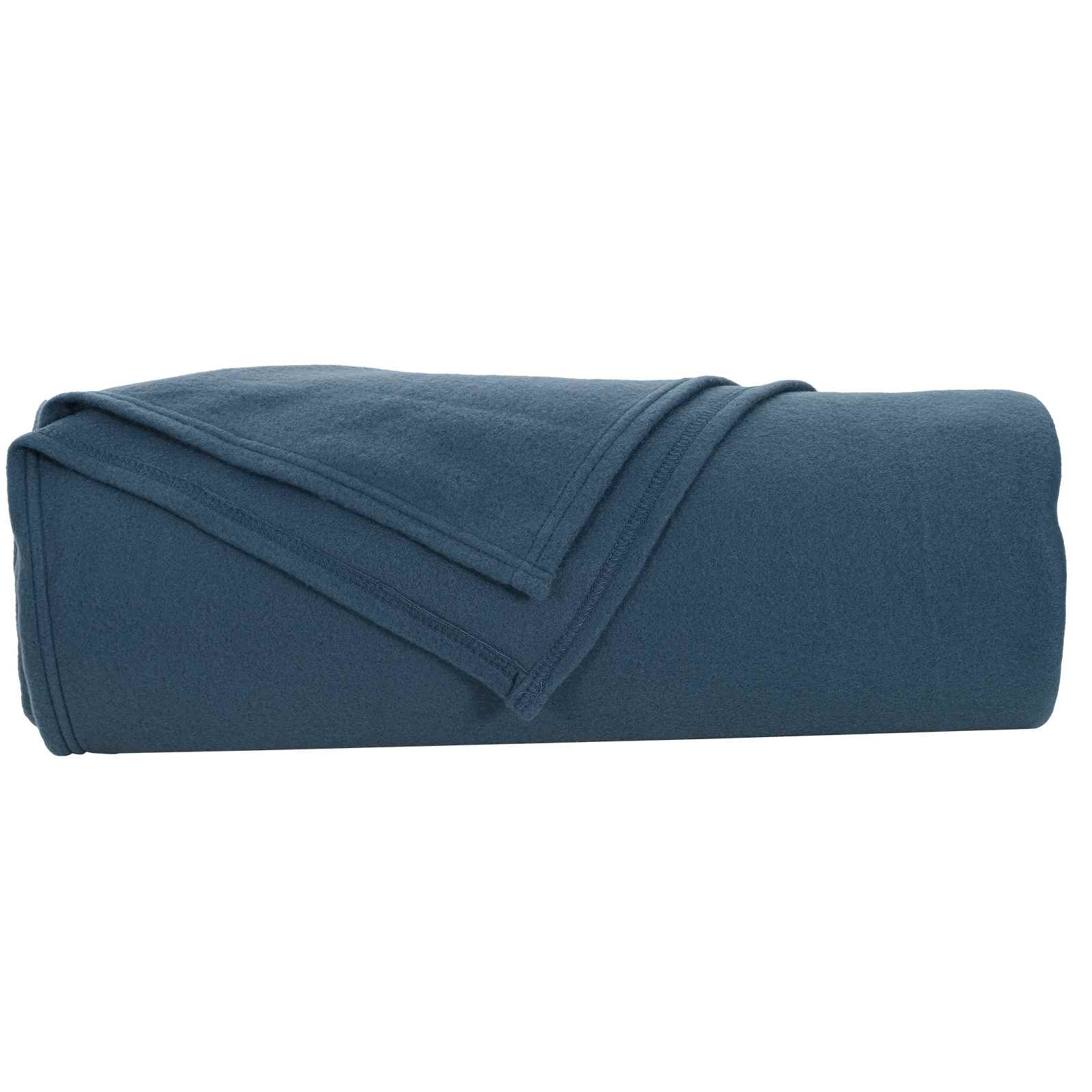 Pokrivači za bacanje 6 pcs Mornarsko plava 350 x 270 cm Runo