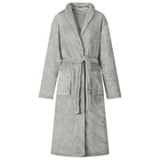Bade mantil bez kapuljače Siva xxxl Flanel