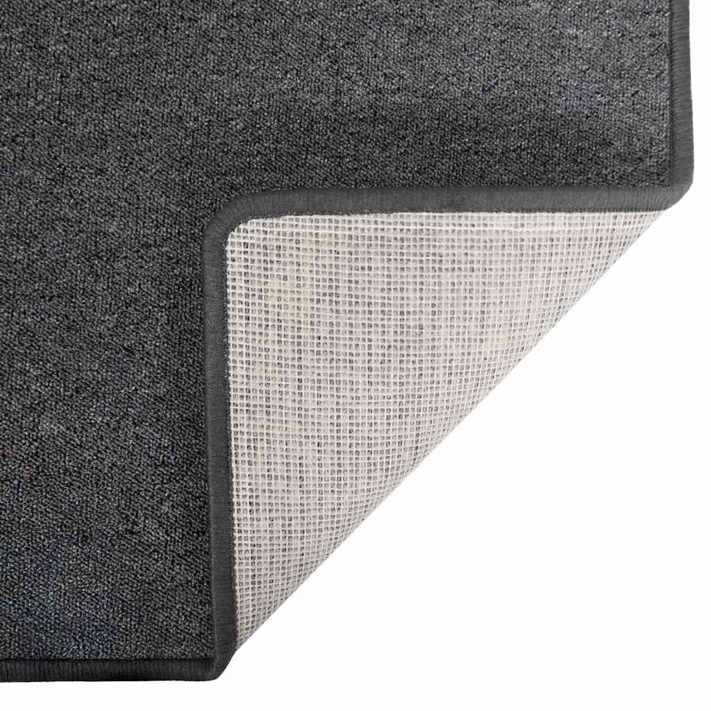 Tepih trkač Tamno siva 100 x 300 cm 100% Polipropilen