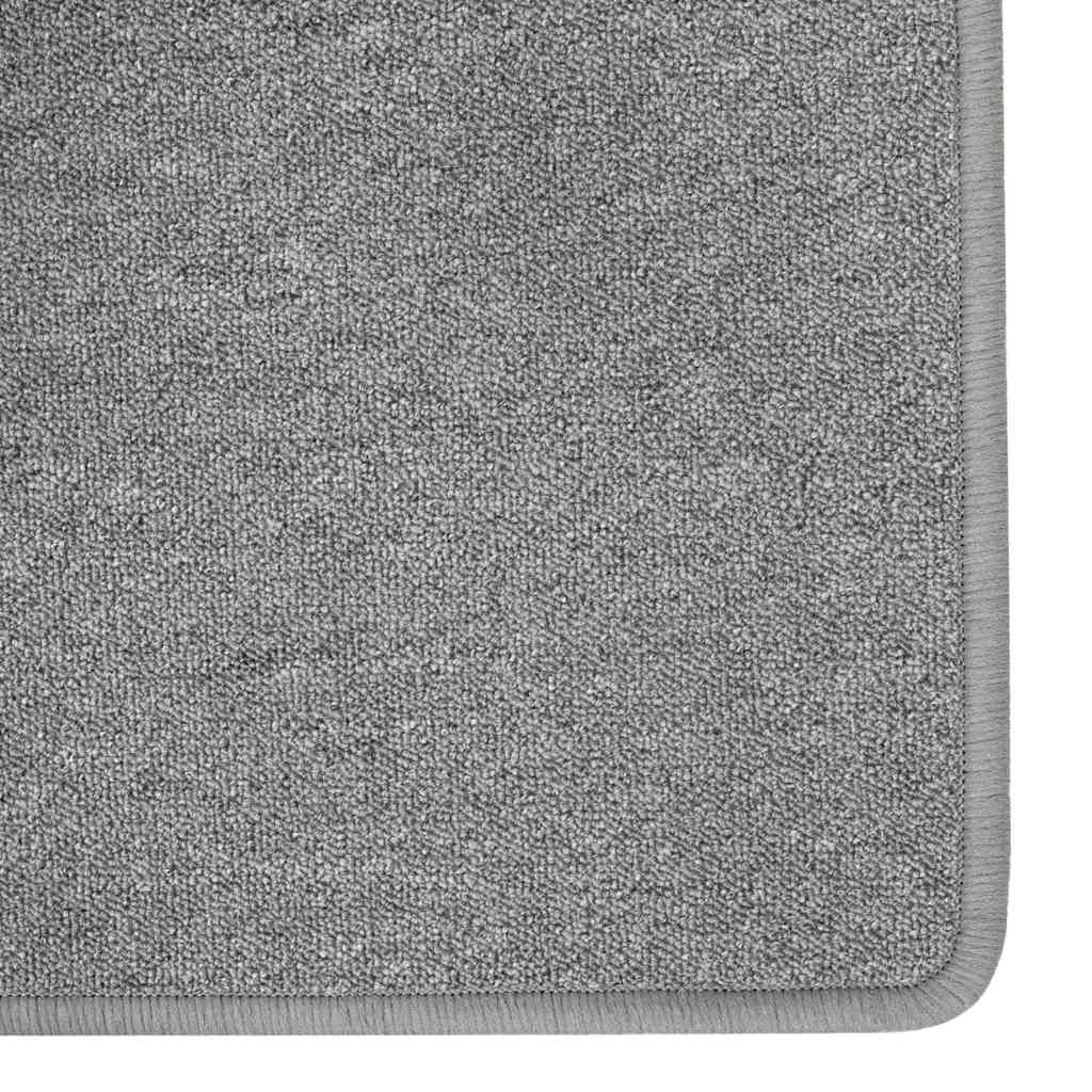 Tepih trkač Svijetlo siva 80 x 500 cm 100% Polipropilen