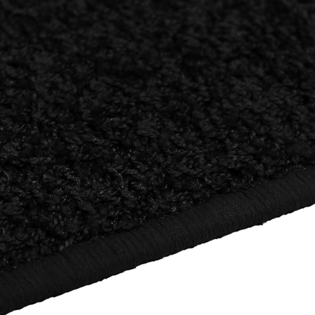 Tepih trkač Crna 50 x 100 cm 100% Polipropilen Tuft
