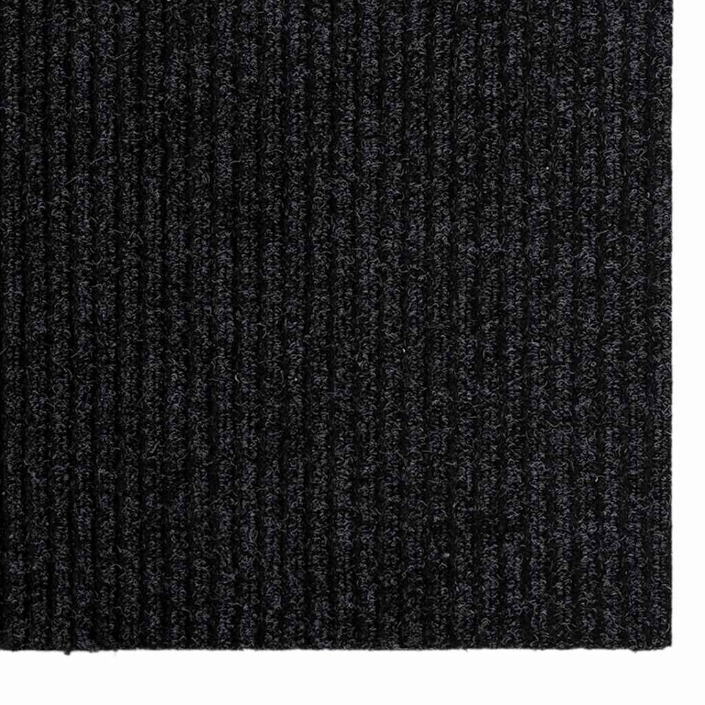 Tepih trkač Antracit 80 x 250 cm tkanina