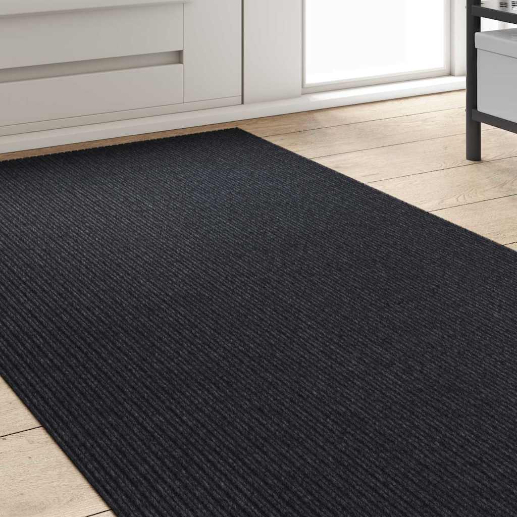 Tepih trkač Antracit 80 x 250 cm tkanina