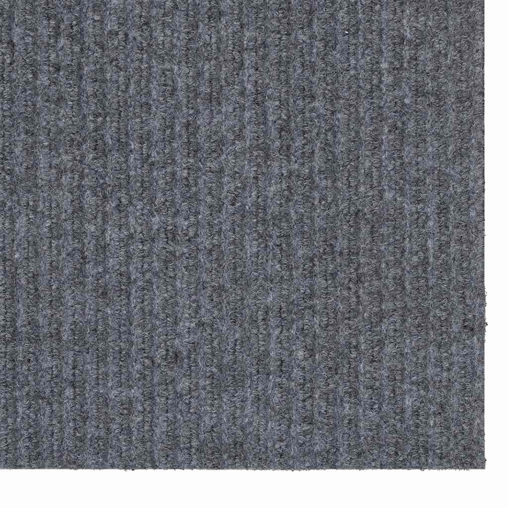 Tepih trkač Svijetlo siva 80 x 200 cm tkanina