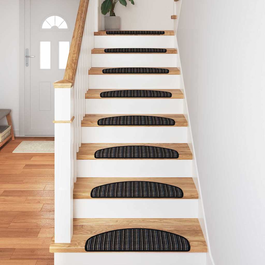 Samoljepljivi stepenasti ulošci 15 pcs Antracit 65 x 21 x 4 cm