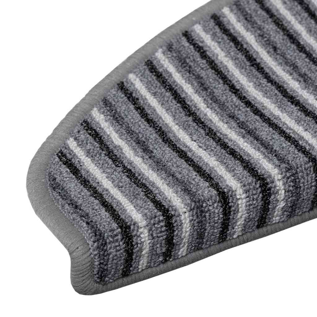 Samoljepljivi stepenasti ulošci 15 pcs Siva 65 x 21 x 4 cm