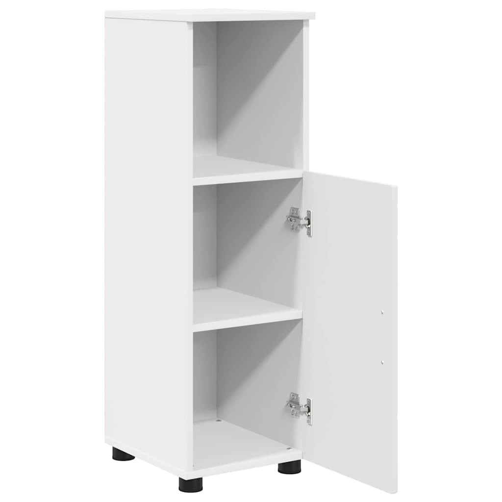 Set namještaja za kupaonicu Zidne s pohranom 3 pcs Bijelo