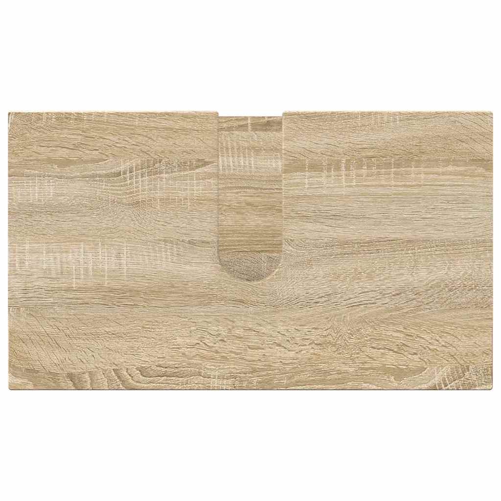Set namještaja za kupaonicu 5 kom. Sonoma hrast 61 x 35 x 64 cm