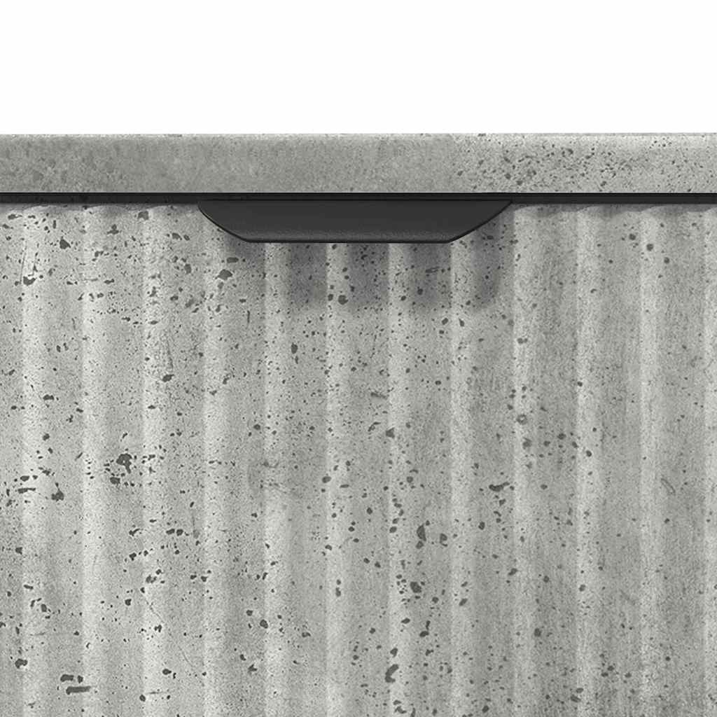 Set namještaja za kupaonicu 3 pcs Beton siva Konstruirano drvo