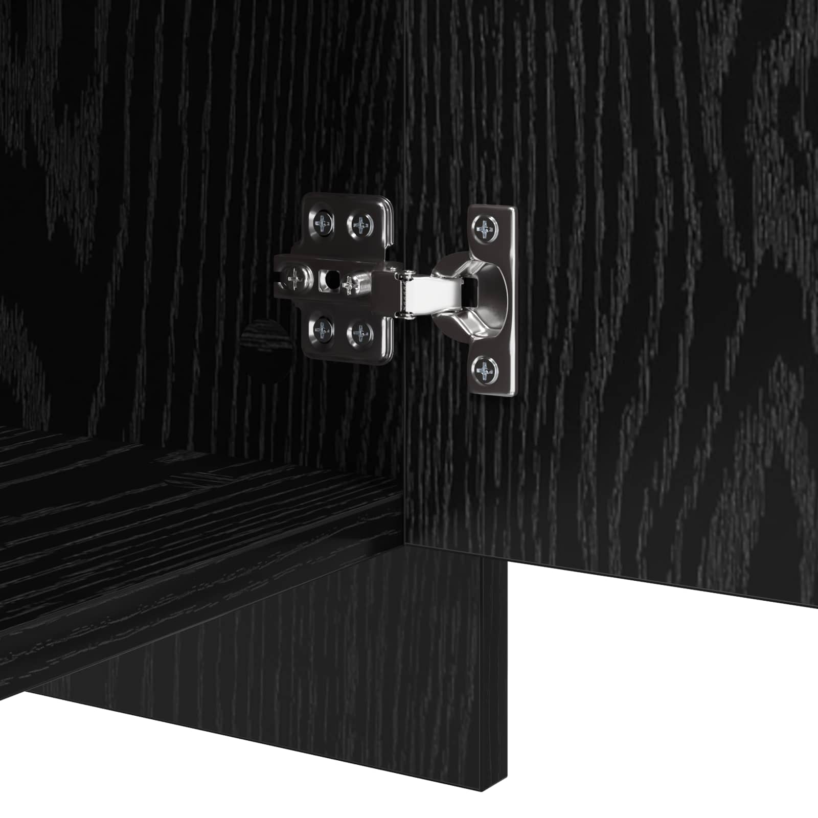 Kreveta 2 pcs Crni hrast 70 x 41 x 75 cm Konstruirano drvo