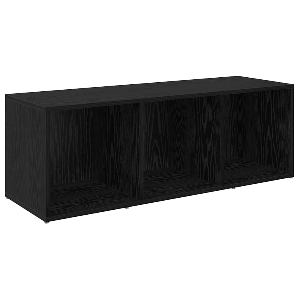 Set TV komoda Zidne 4 pcs Crni hrast 37 x 35 x 107 cm
