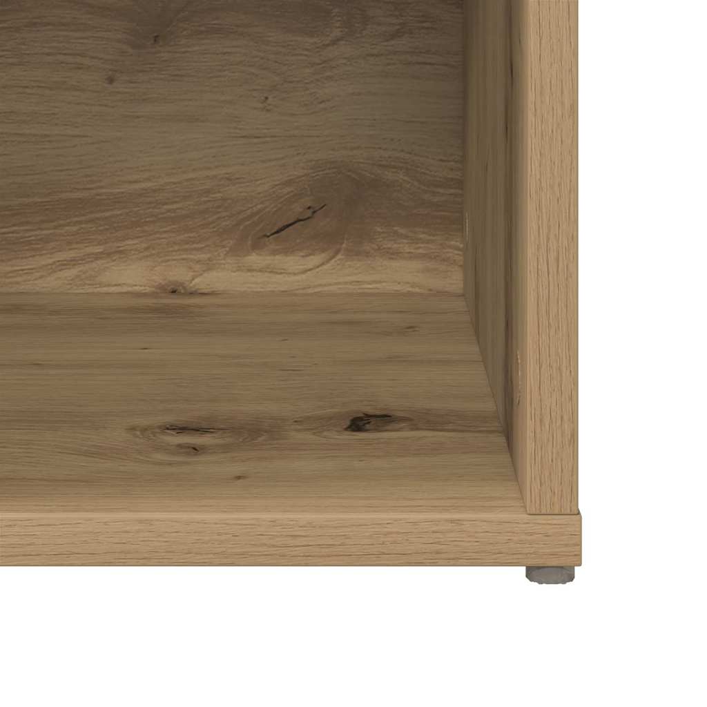 Set TV komoda Zidne 4 pcs Umjetnički hrast 37 x 35 x 107 cm