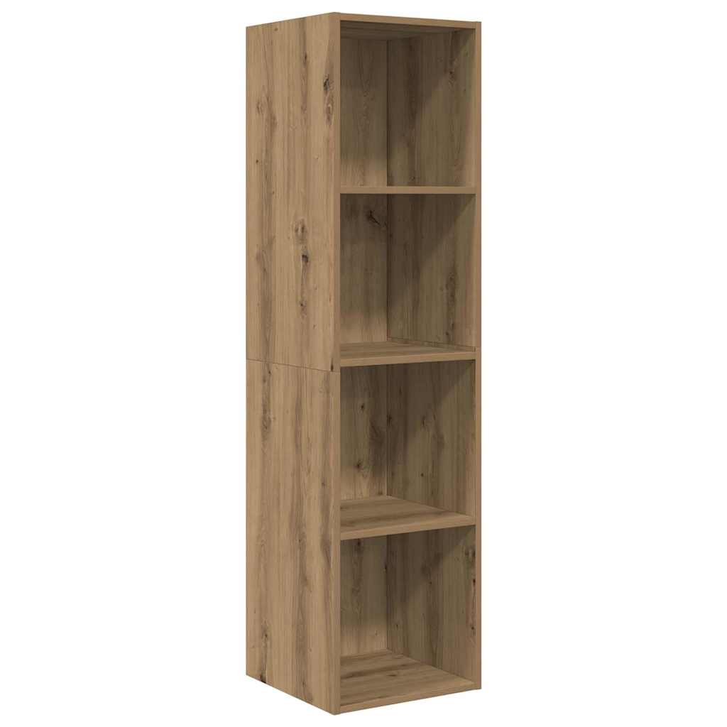 Set TV komoda 2 pcs Smeđa 37 x 37 x 142,5 cm Konstruirano drvo