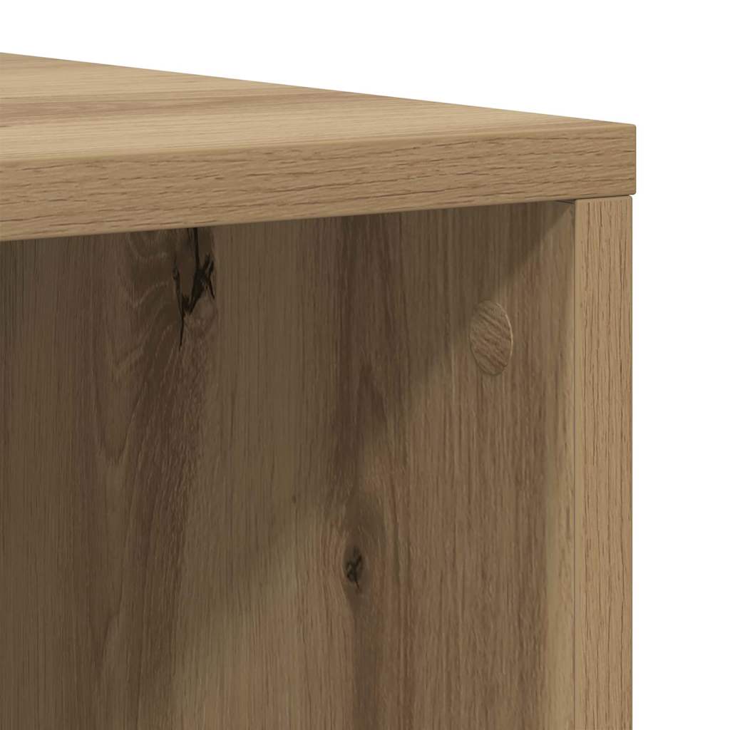 Set TV komoda Zidne 2 pcs Umjetnički hrast 107 x 35 x 37 cm
