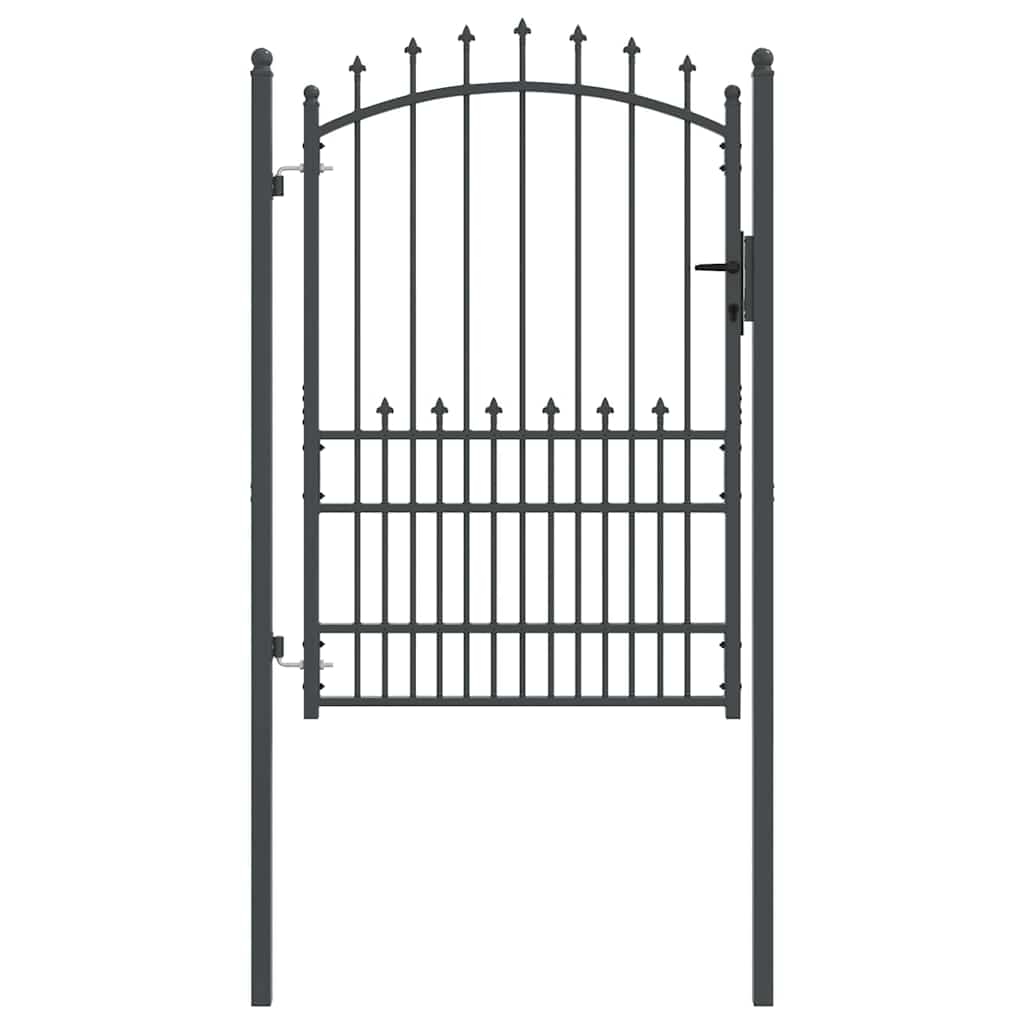 Vrata ograde s bodljama EMMEN 170 x 100 cm