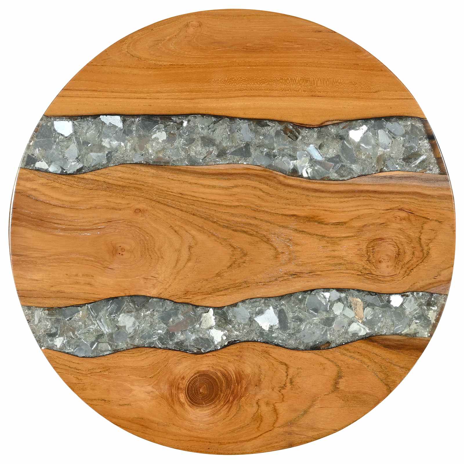 Kava Stol Smeđa 40 x 40 x 45 cm Čvrsto teak drvo