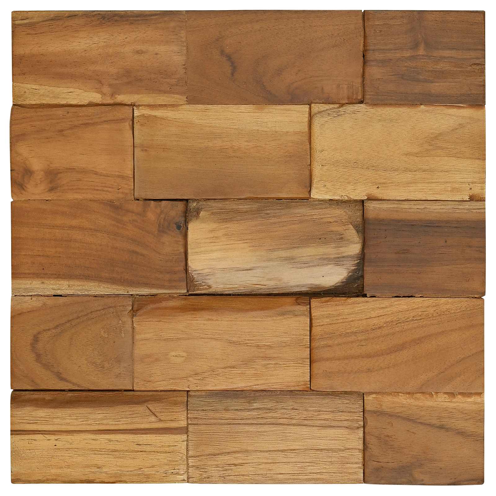 Stolica za Skladištenje Smeđa 40 x 40 x 45 cm Čvrsto teak drvo