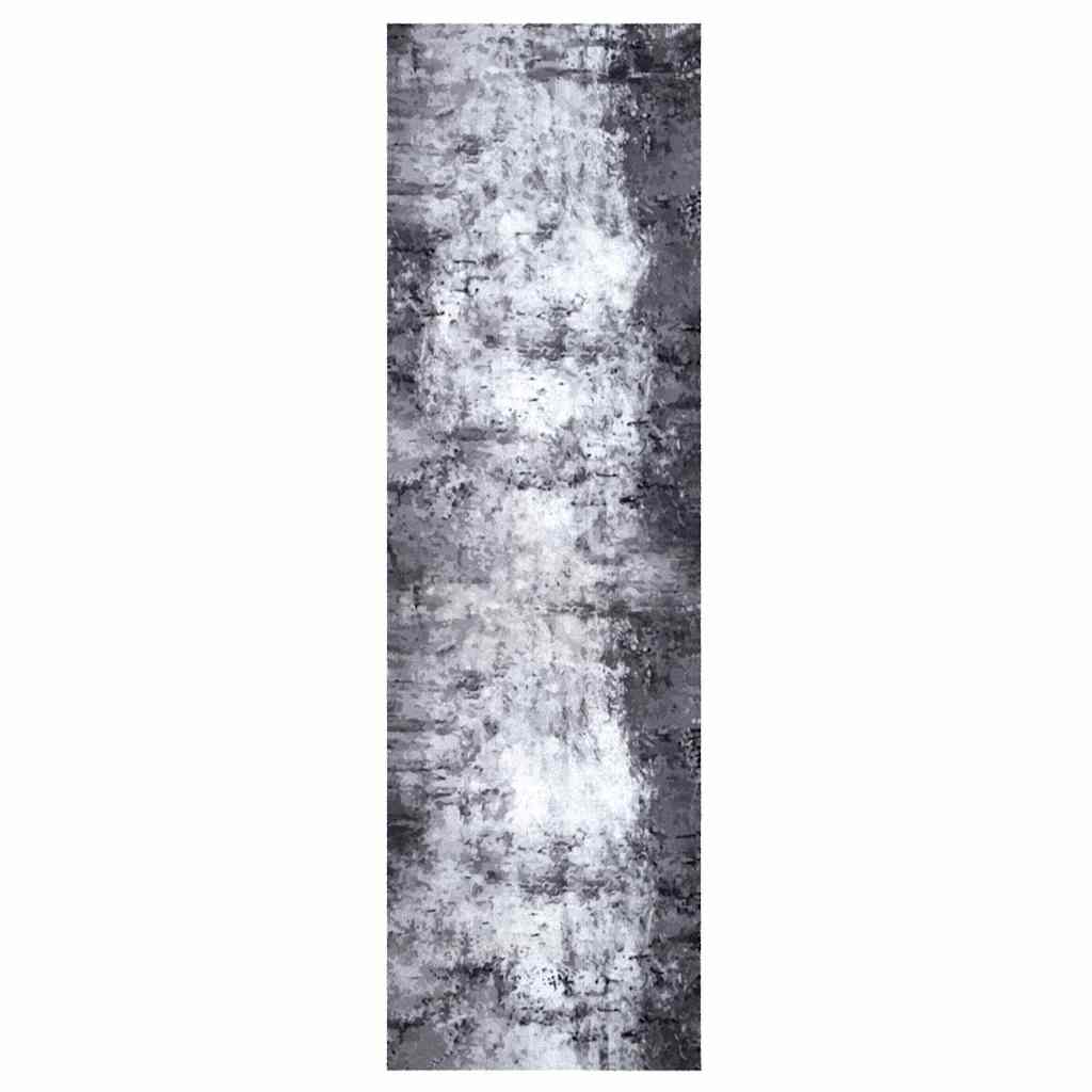 Kuhinjski Tepih Siva 150 x 45 cm Baršun