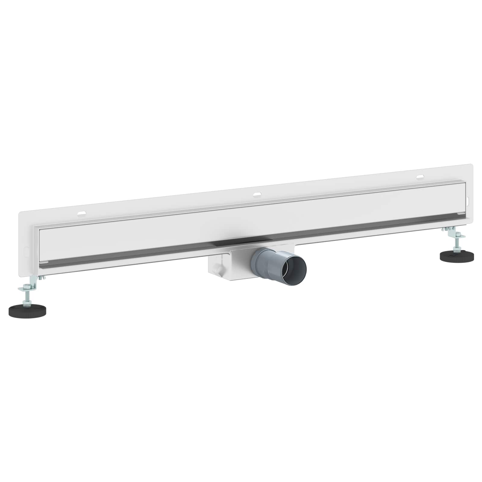 Odvod za tuš montiran na zid Srebrno 80 cm Nehrđajući čelik 304
