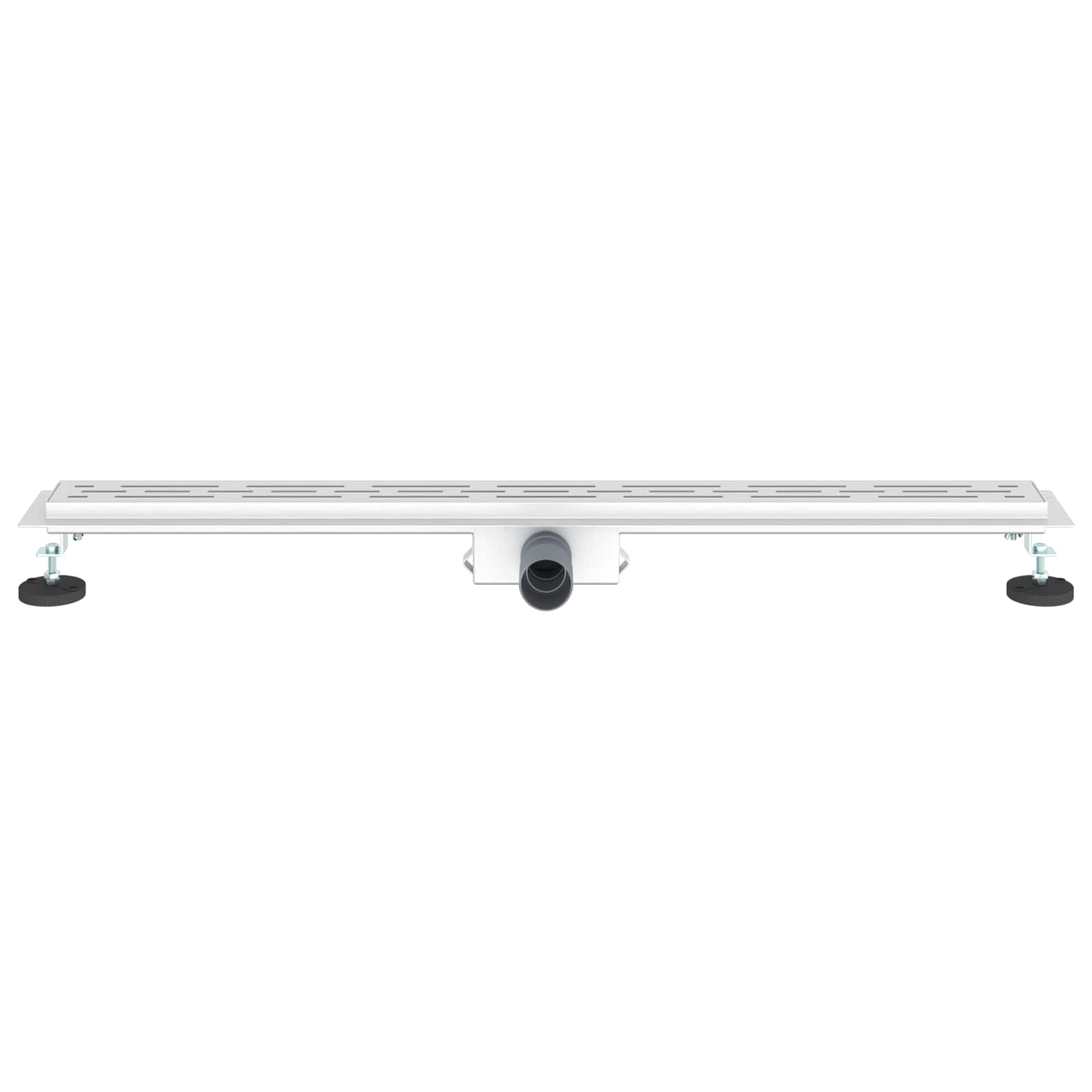 Odvod za tuš s dizajnom linije Srebrno 90 cm
