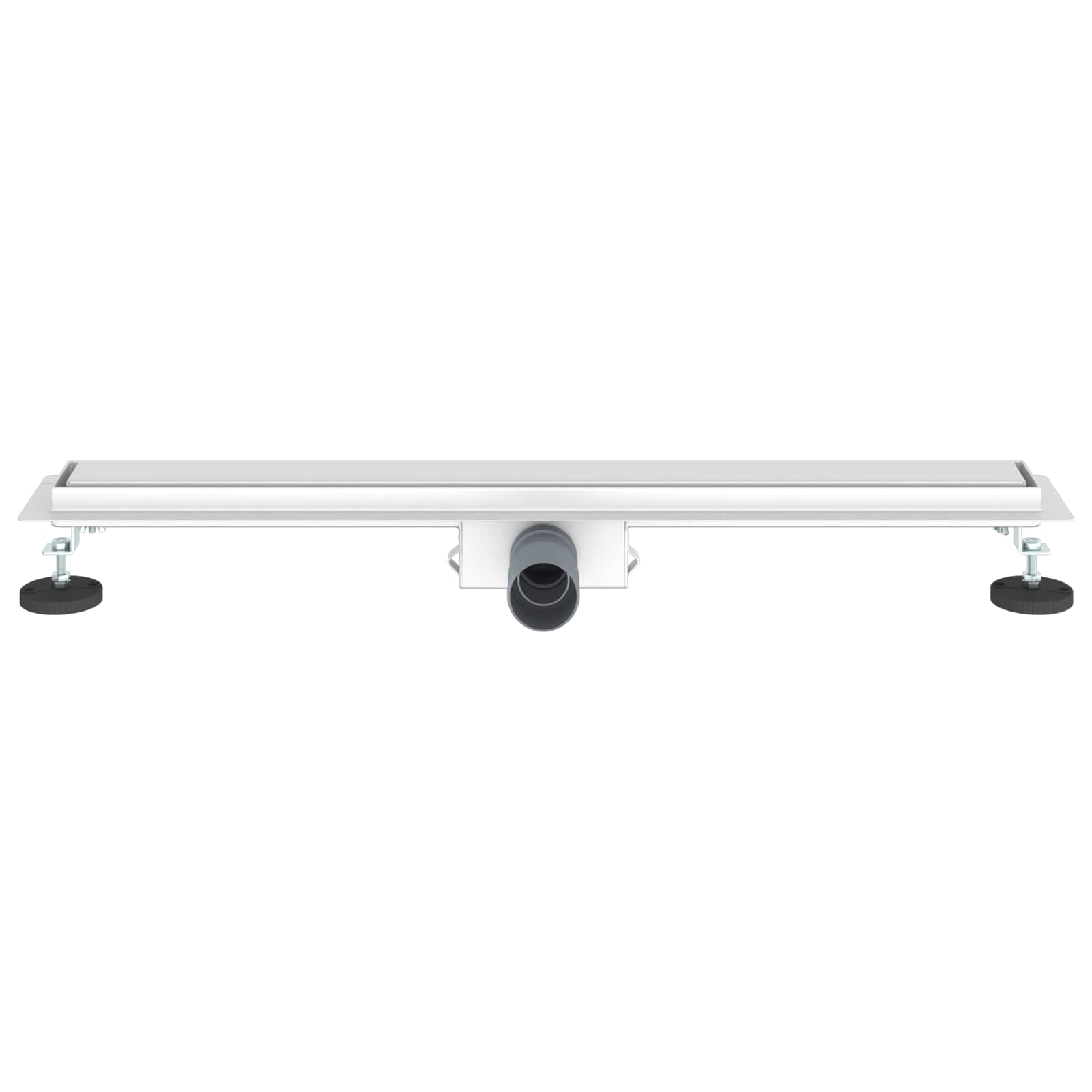 2 u 1 odvod za tuš Srebrno 70 cm Nehrđajući čelik 304