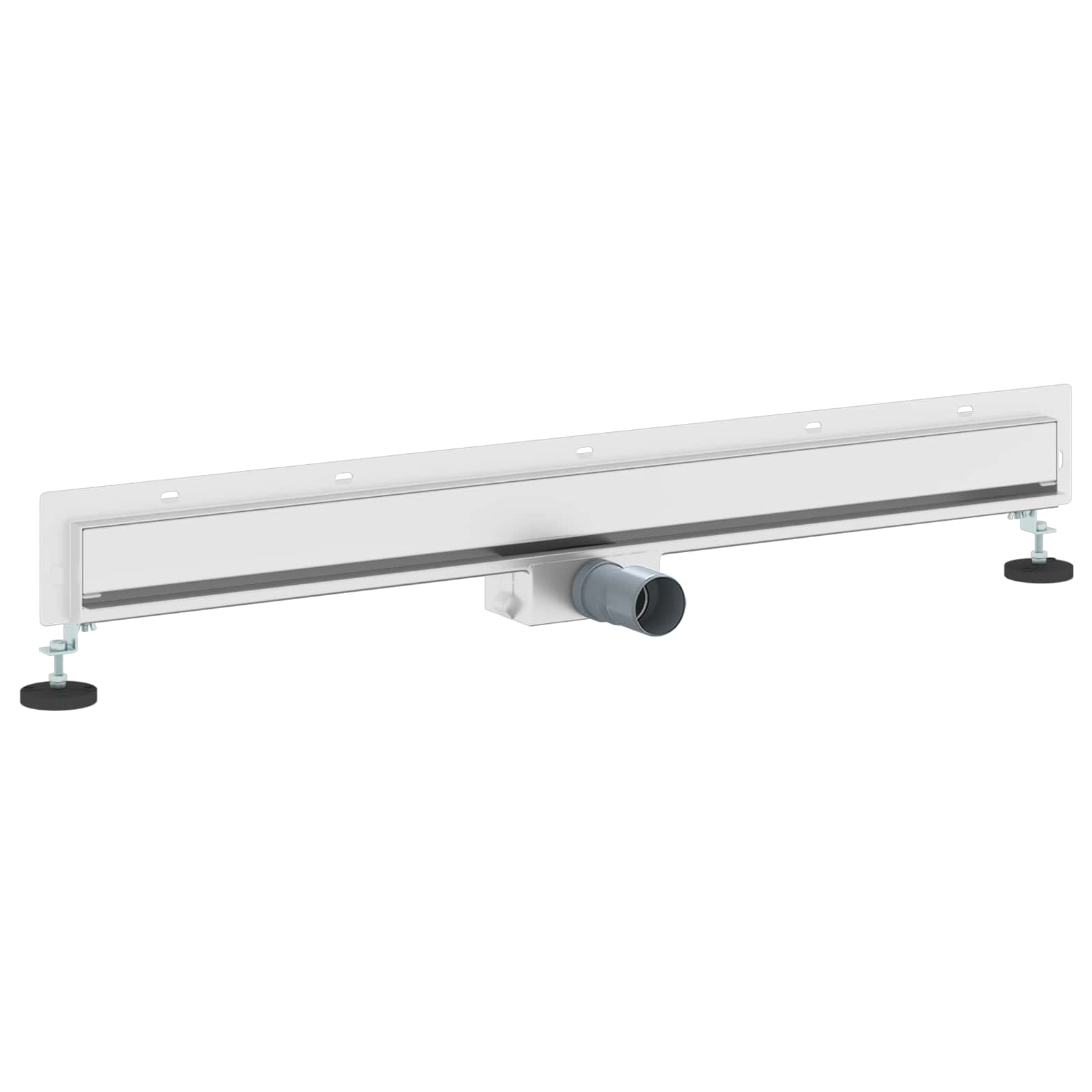Odvod za tuš montiran na zid Srebrno 90 cm Nehrđajući čelik 304