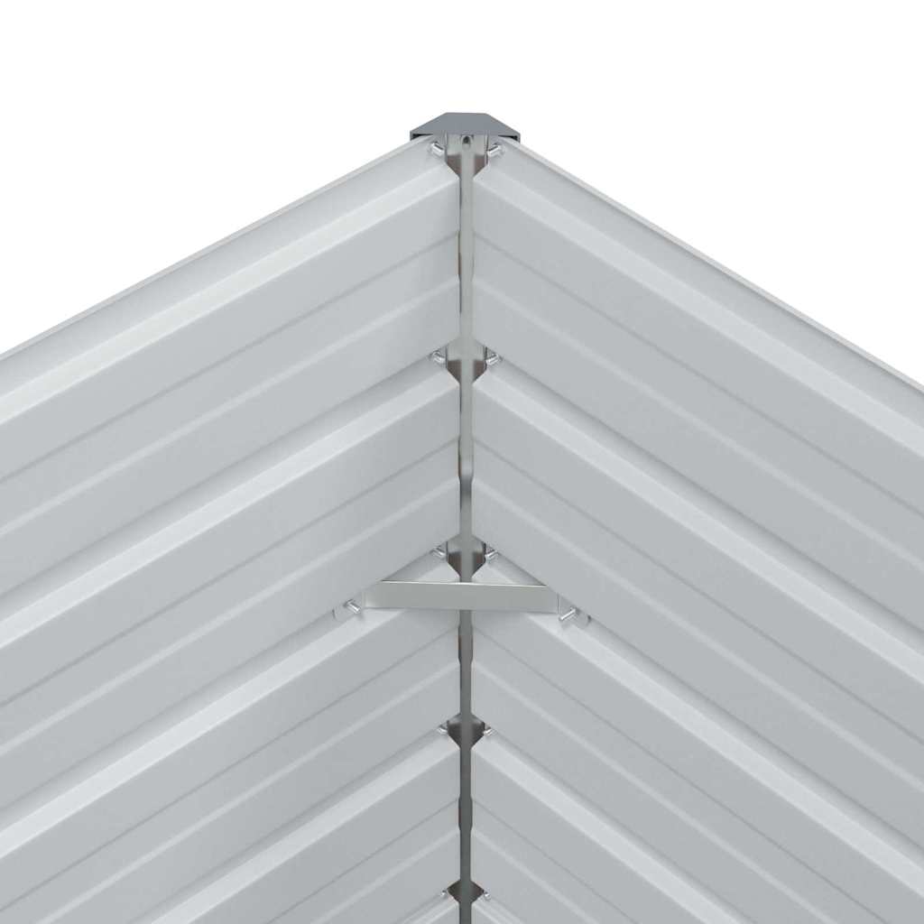 Povišena vrtna gredica Svijetlosmeđa 240 x 80 x 77 cm