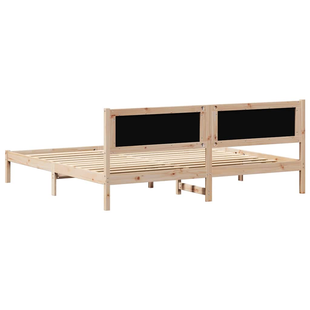 Krevetna konstrukcija s uzglavljem Svijetlo siva 200 x 200 cm