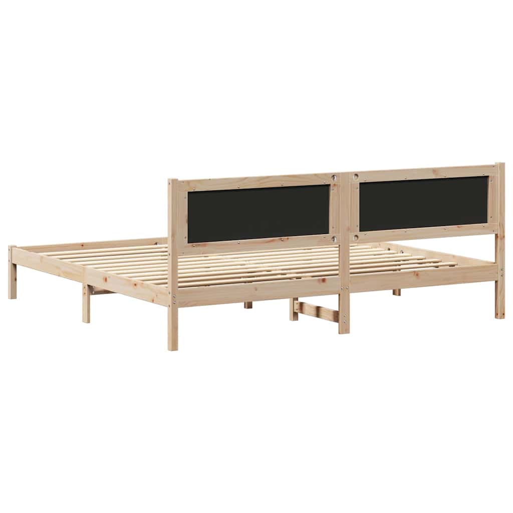 Krevetna konstrukcija s uzglavljem Svijetlo siva 200 x 200 cm