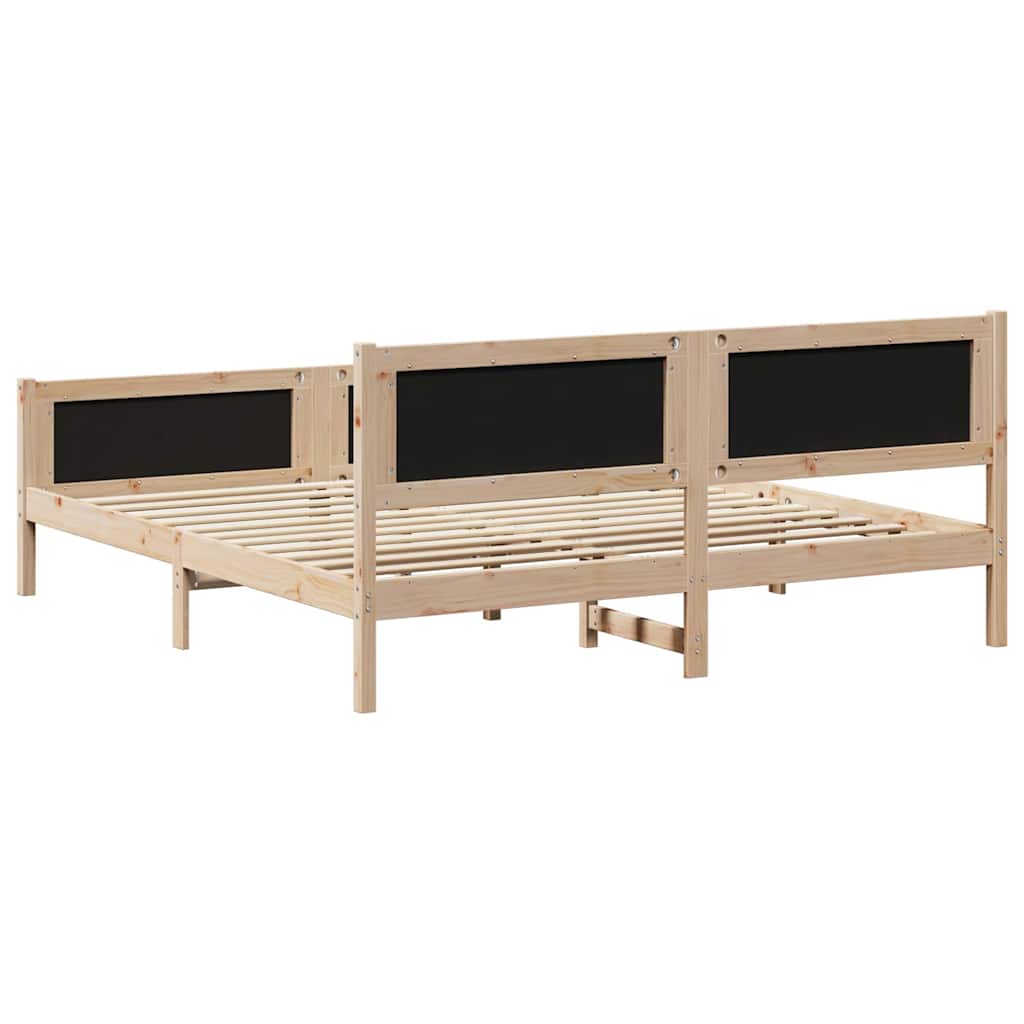 Krevetna konstrukcija Tamno siva 200 x 200 cm tkanina