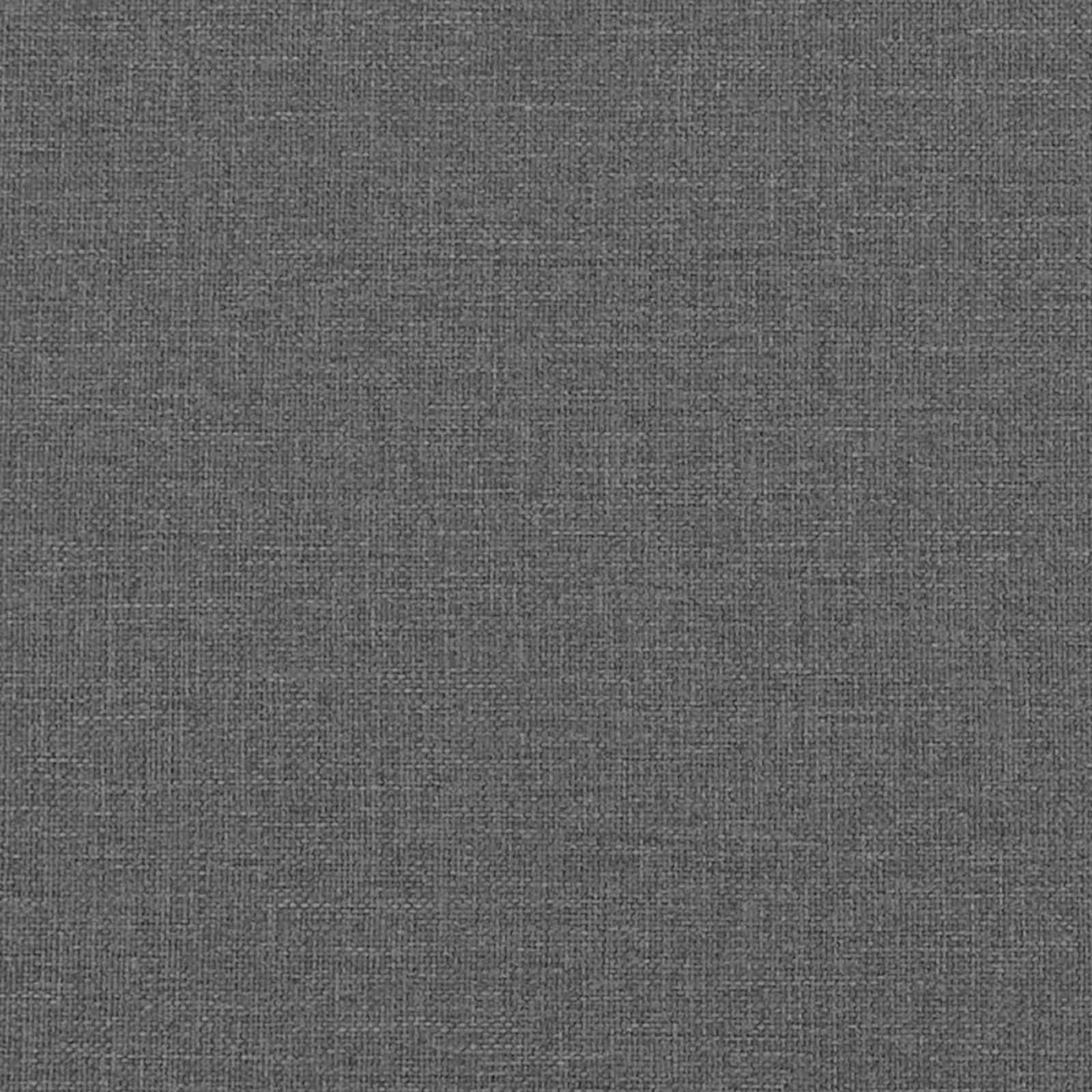 Krevet za djecu s uzglavljem Tamnosiva 80 x 200 cm Tkanina