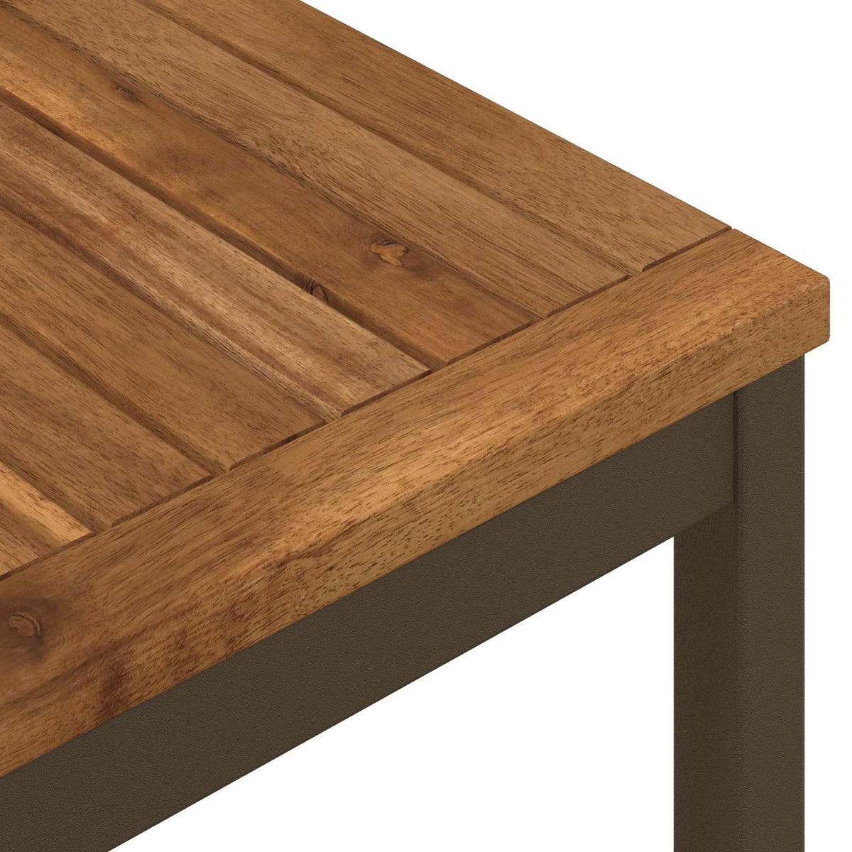 Stol za bar u vrtu Prirodna i kava 196 x 100,5 x 105 cm