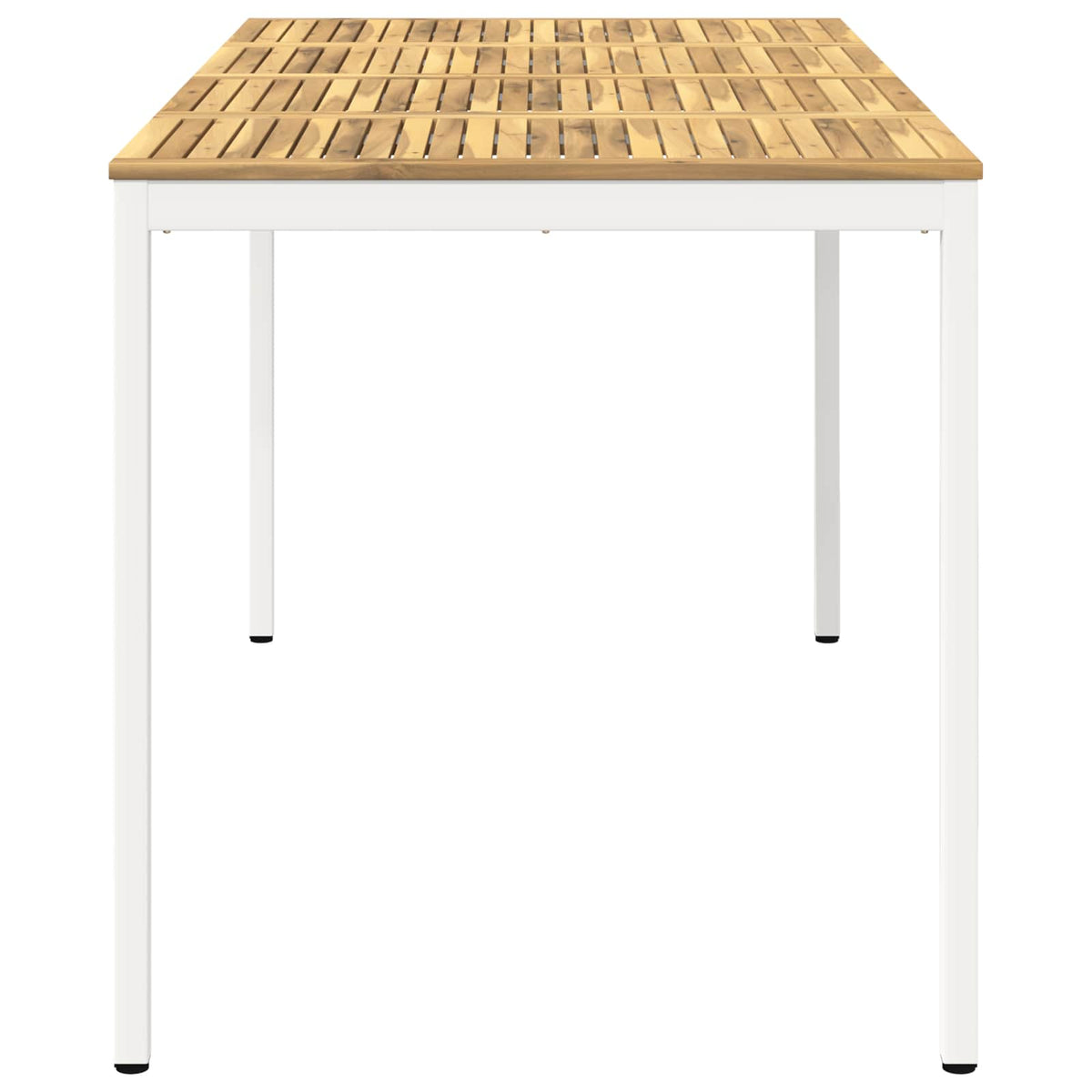 Stol za bar u vrtu Bijela 196 x 100,5 x 105 cm