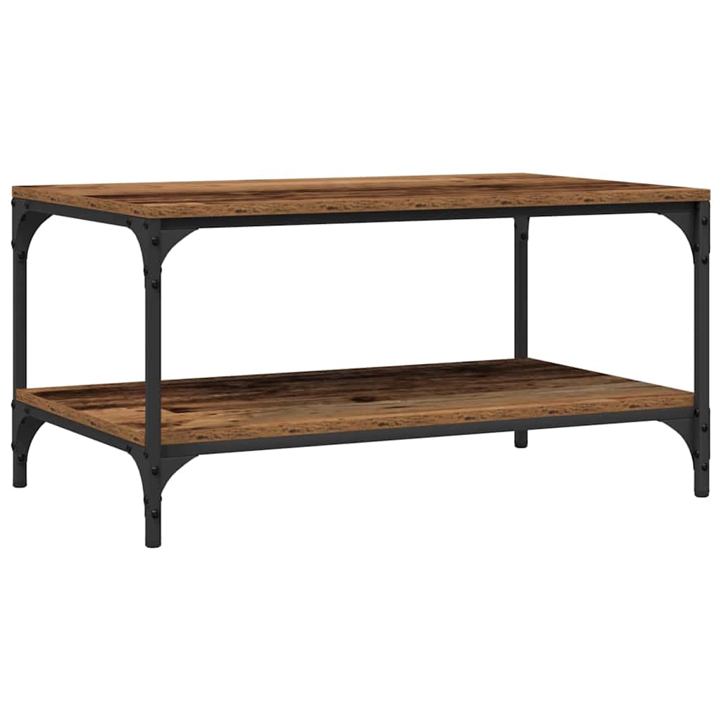 Kava Stol Staro drvo 80 x 50 x 40 cm Konstruirano drvo