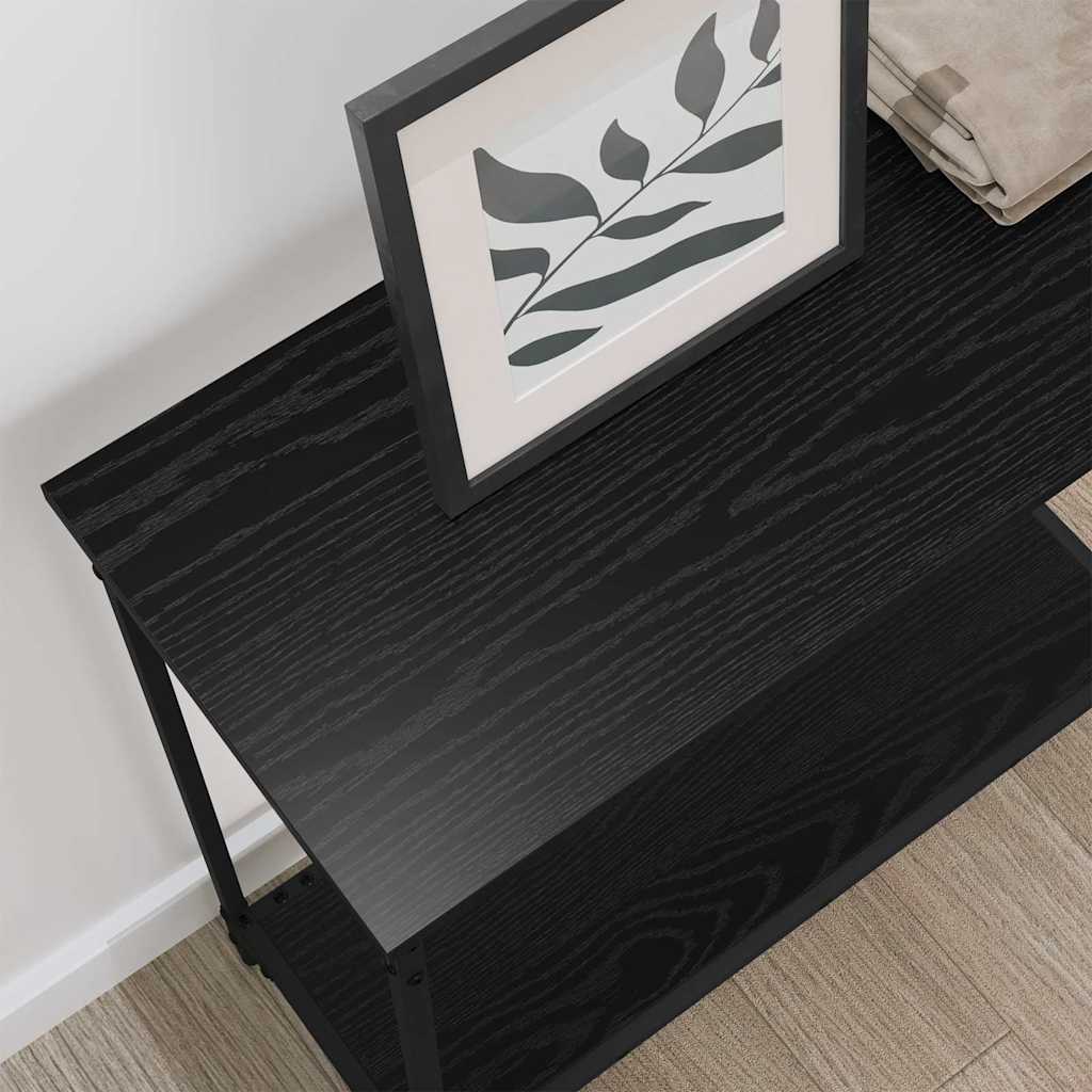 Konzolna stolica Crni hrast 75 x 30.5 x 75 cm Konstruirano drvo