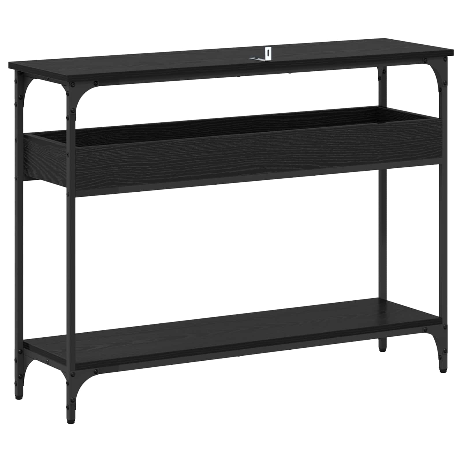 Konzolna stolica Crni hrast 100 x 29 x 75 cm Konstruirano drvo
