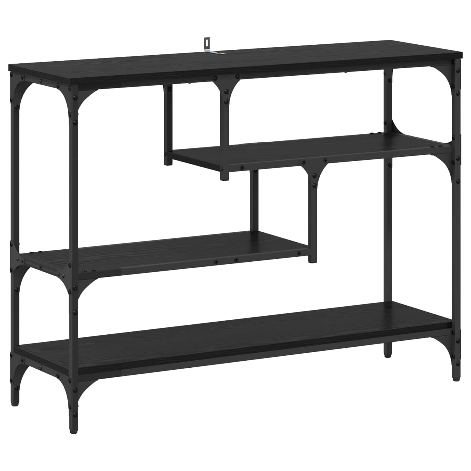 Konzolna stolica Crni hrast 100 x 30 x 75 cm Konstruirano drvo