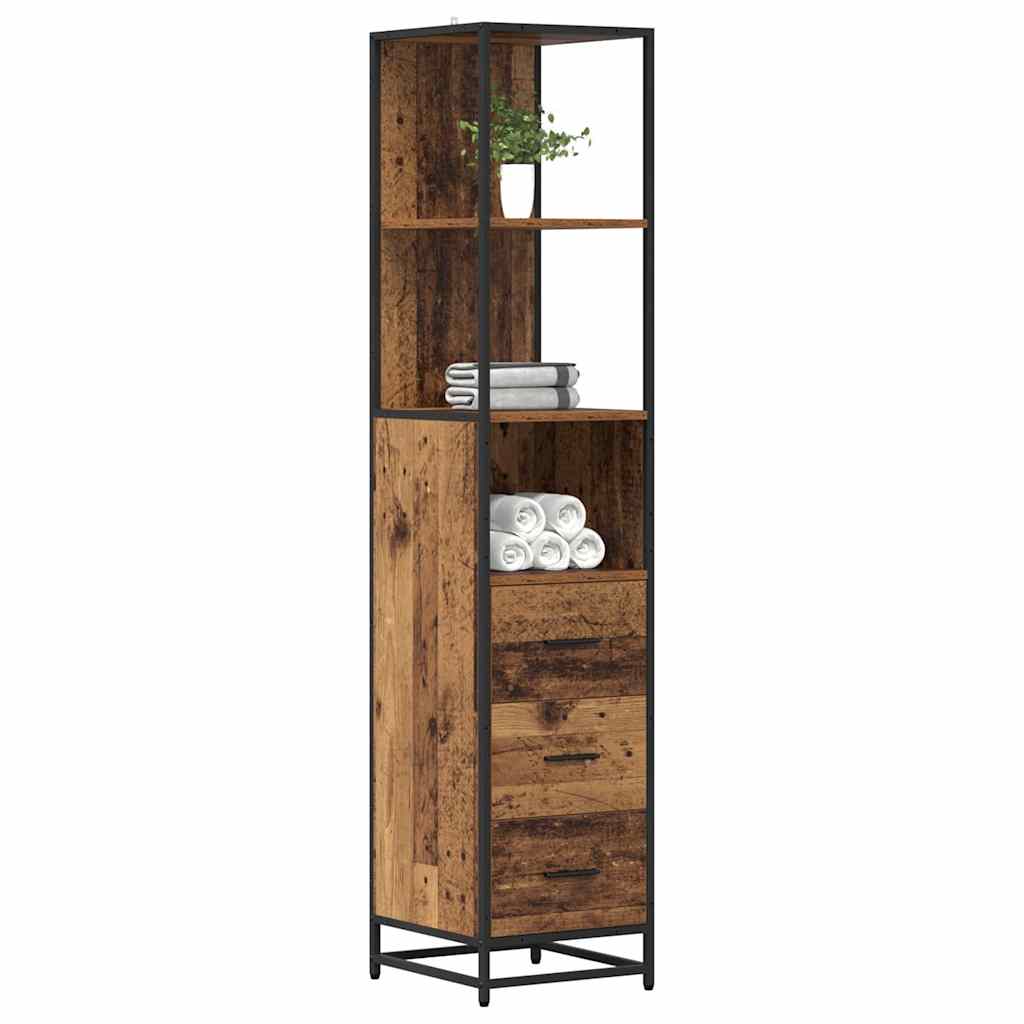 Set namještaja za kupaonicu Staro drvo 35 x 37,5 x 166 cm