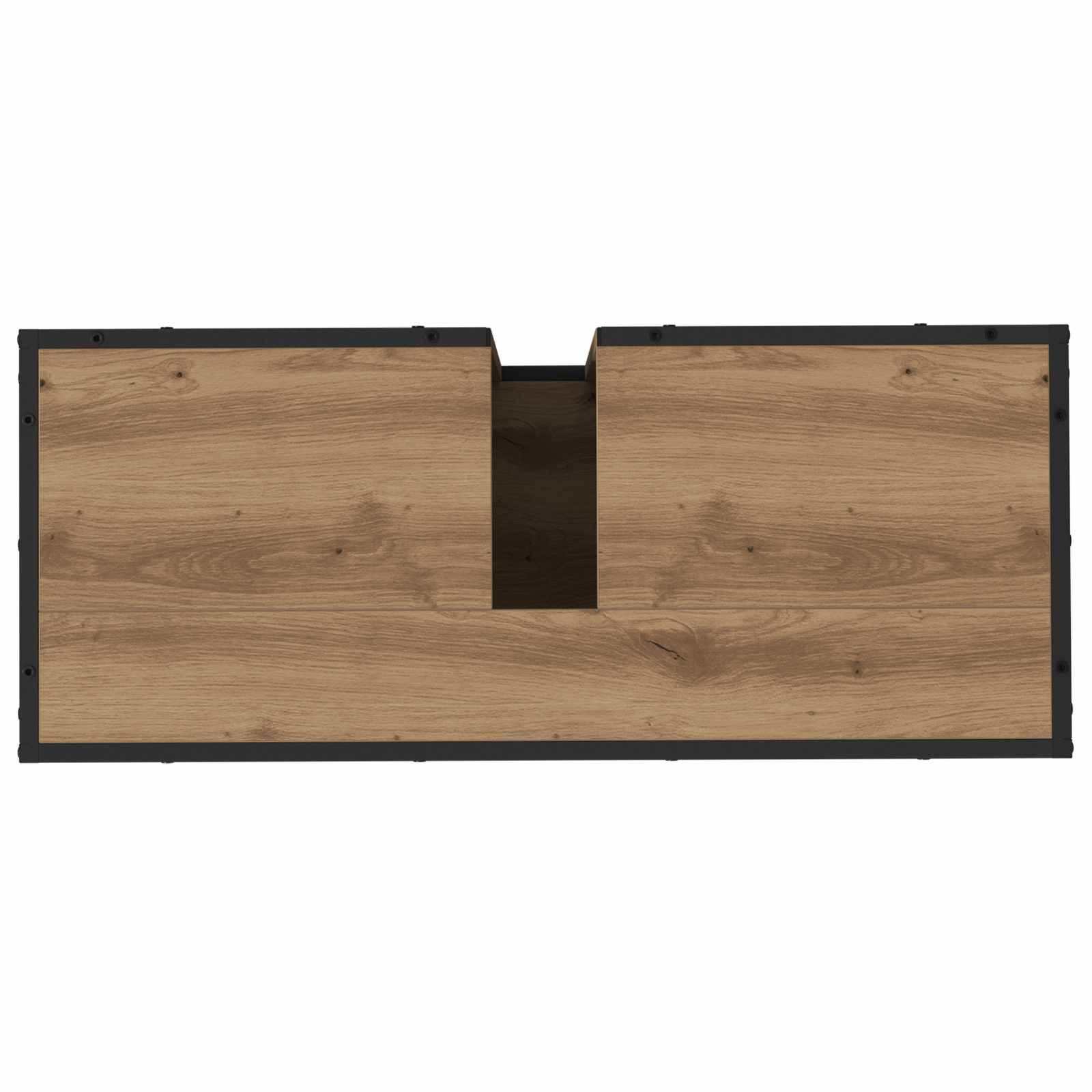 Kupaonski ormar s policom Umjetnički hrast 80 x 33 x 60 cm