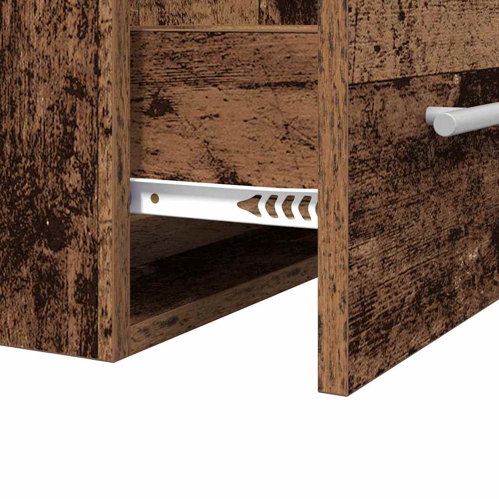 Ormarić za umivaonik s ladicama Staro drvo 38,5 x 41 x 48 cm
