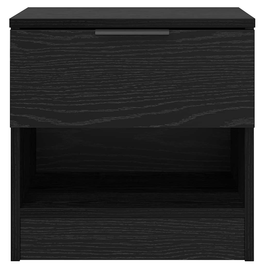 Ormarić za krevet s ladicama 2 pcs Crni hrast 40 x 39 x 40cm