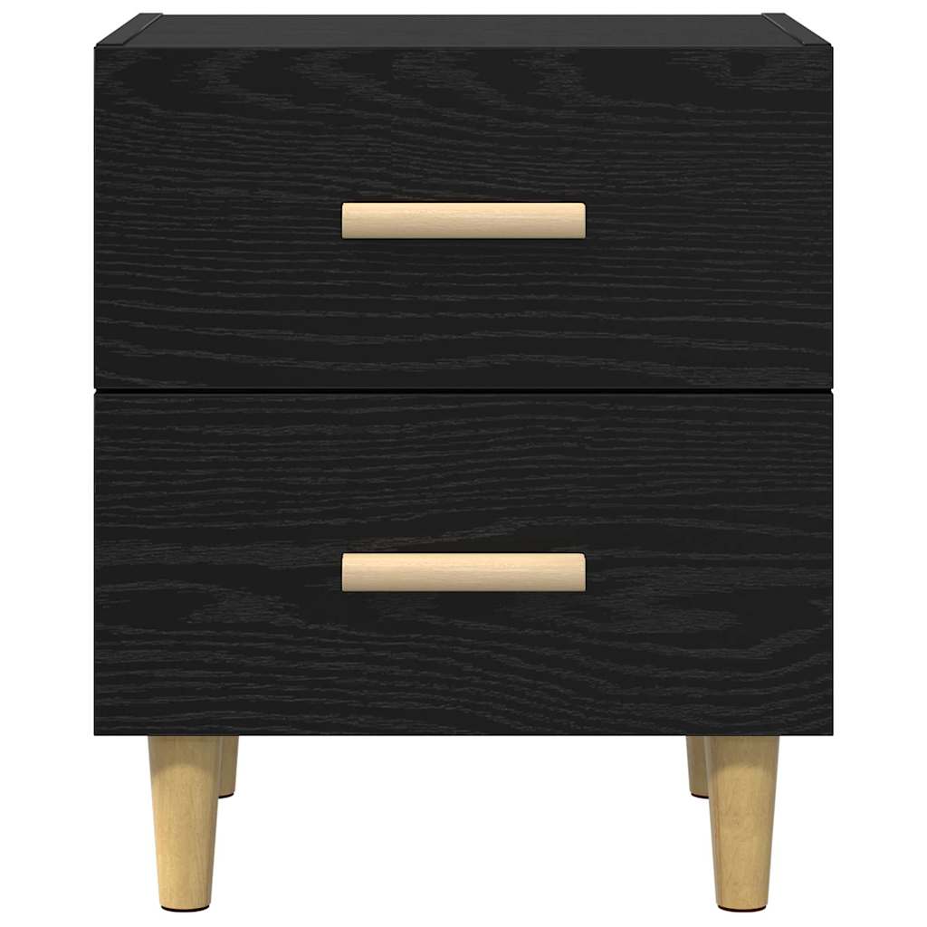 Ormarić za krevet Crni hrast 40 x 35 x 47.5cm Konstruirano drvo