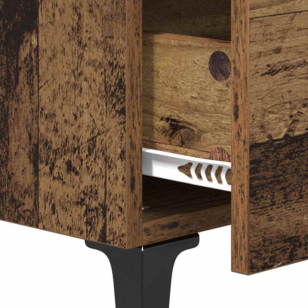 Noćni ormar Staro drvo 40 x 35 x 47,5 cm Konstruirano drvo